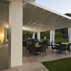 Pérgola aluminio