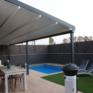 Pérgola aluminio